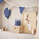 Jollein - Ballon 25x50 cm - Blauw