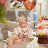 Jollein - Verjaardagskroon 12x35cm - Biscuit