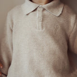 Two You Label - Richie knitted Polo - Beige