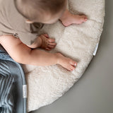Baby's Only - Wiegdeken - Donker blauwe Teddy - 70x95 cm