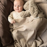 Baby's Only - Merino Wol Newborn Dekentje - Ecru (65 x 75cm)