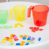 Doorschijnende nestkannen