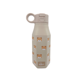 Drinkfles met kliksysteem - Beige beertjes