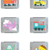 Glo Pals - Thema Voertuigen - 6 Cubes