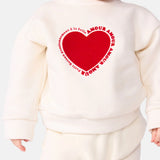 Petit Bateau - Sweatshirt Amour