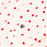 Petit Bateau - Babypyjama - Hartjesprint