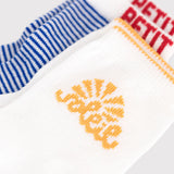 Petit Bateau - 2 paar sokjes streepjes