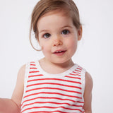 Petit Bateau - Kort katoenen pakje met streepjesprint