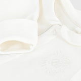 Petit Bateau - Fluwelen babypyjama met effen kraag