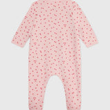 Petit Bateau - Babypyjama Fleece - Hartjes