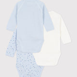 Petit Bateau - Bodies lange mouw (3pack)