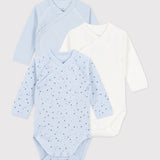 Petit Bateau - Bodies lange mouw (3pack)