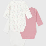 Petit Bateau - Bodies lange mouw (3pack)