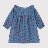 Petit Bateau - Kleedje met Appels