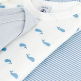 Petit Bateau - Bodies lange mouw (3pack)