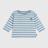 Petit Bateau - Katoenen babytruitje met matrozenstreepjes