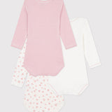 Petit Bateau - Bodies lange mouw (3pack)
