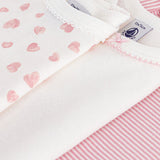 Petit Bateau - Bodies lange mouw (3pack)