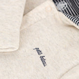 Petit Bateau -  Babypakje met capuchon en voetjes