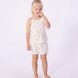 Petit Bateau - Korte Meisjespyjama Strik&Hartjes
