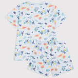 Petit Bateau - Korte Pyjama - Zeediertjes