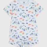 Petit Bateau - Korte Pyjama - Zeediertjes