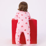 Petit Bateau - Slaappakje met roze hartjes