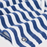 Petit Bateau - Badstof Shortje - Blauw Gestreept