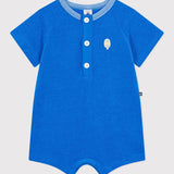 Petit Bateau - Zomers Jongenspakje Badstof - Blauw
