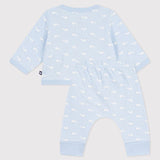 Petit Bateau - Tweedelig Babysetje - Walvis