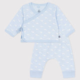 Petit Bateau - Tweedelig Babysetje - Walvis