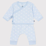 Petit Bateau - Tweedelig Babysetje - Walvis