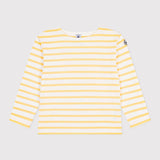 Petit Bateau - Navy Shirt - Geel gestreept