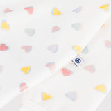 Petit Bateau - Fluwelen Pyjama - Hartjesprint