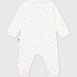 Petit Bateau - Slaappakje - Wit met beertjesprint
