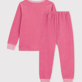 Petit Bateau - Fluwelen pyjama - Roze