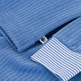 Petit Bateau - Fluwelen pyjama - Blauw