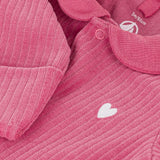 Petit Bateau - Fluwelen Slaappakje - Roze