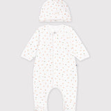Petit Bateau - Geboortegeschenkset - Slaappakje + mutsje