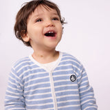 Petit Bateau - Slaappakje - Blauw met streepjes