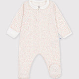 Petit Bateau - Pyjama - Bloemenprint met kraagje