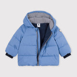 Petit Bateau - Donsjas - Licht blauw