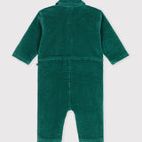 Petit Bateau - Lang babypakje in fluweel