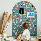 Tix&Mix - Houten Magneetset - Dieren - 20 stuks