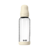 BIBS Zuigfles in glas - Latex - 240ml - Ivory