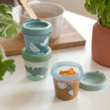 Done By Deer - Baby food container - 3-pack - Groen