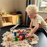 Zwarte Play Tray voor binnen & buiten - Enkel in de winkel