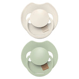 Difrax Fopspeen - Prime Lovi Prime - Ivory/Groen - 0-6m (2pack)
