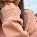 Borstvoeding Sweater - Chocomousse