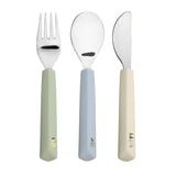 Lassig Silicone Bestekset - Citron